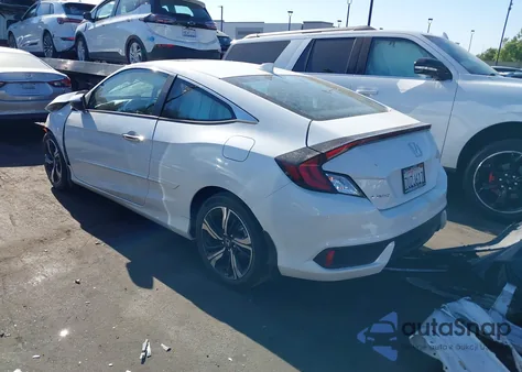 2016 Honda Civic Touring из США, поврежденный, VIN 2HGFC3B95GH355865